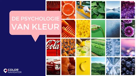 psychologie van kleur.